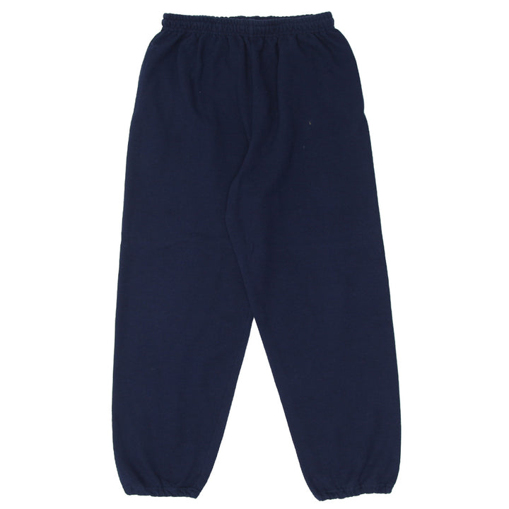 Mens Gildan Fleece Navy Sweatpants