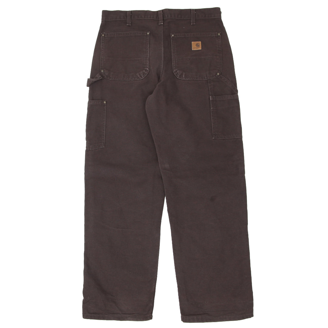 Mens Carhartt B136 DKB Dungaree Fit Double Knee Work Pants