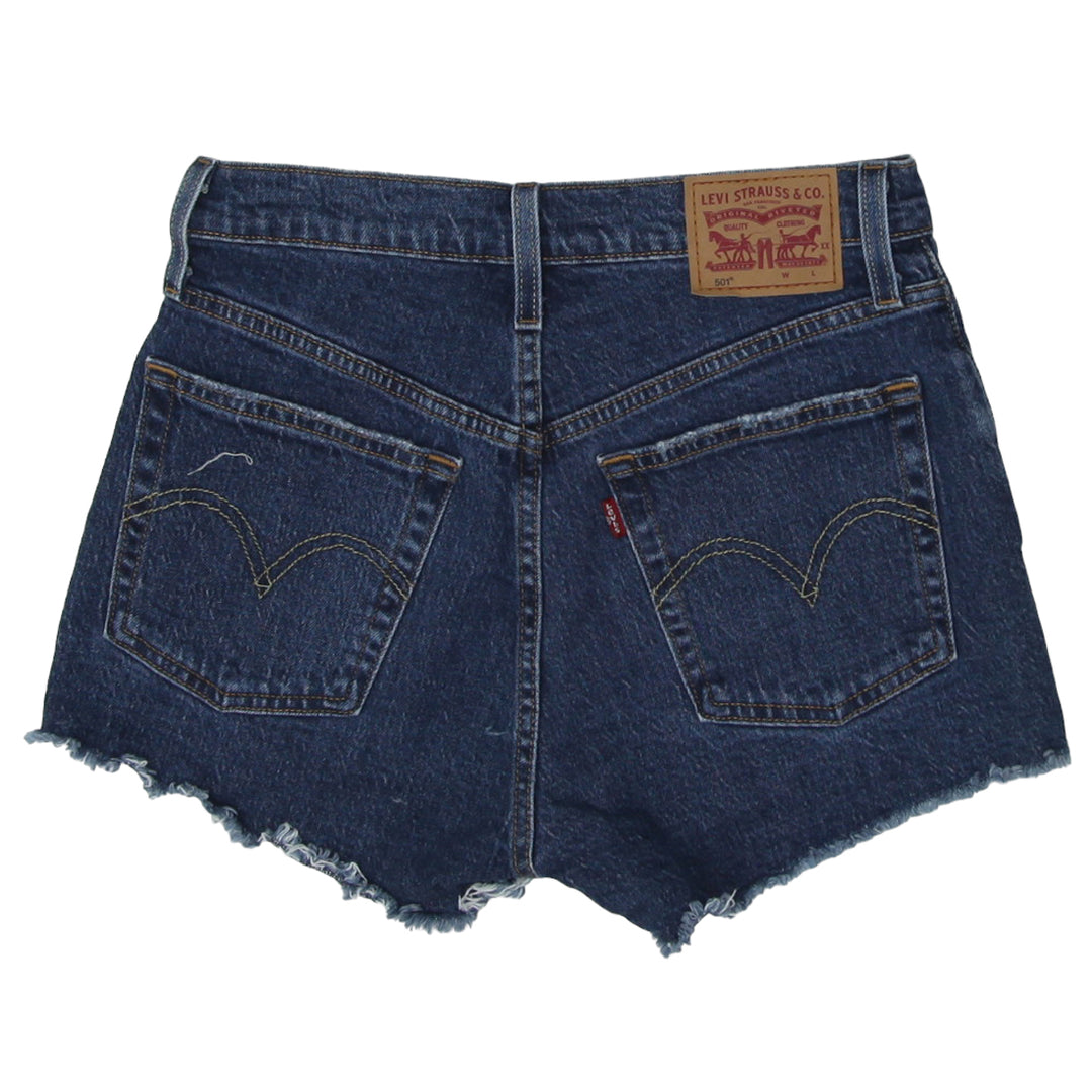 Ladies Levis 501 Waterless Denim Shorts