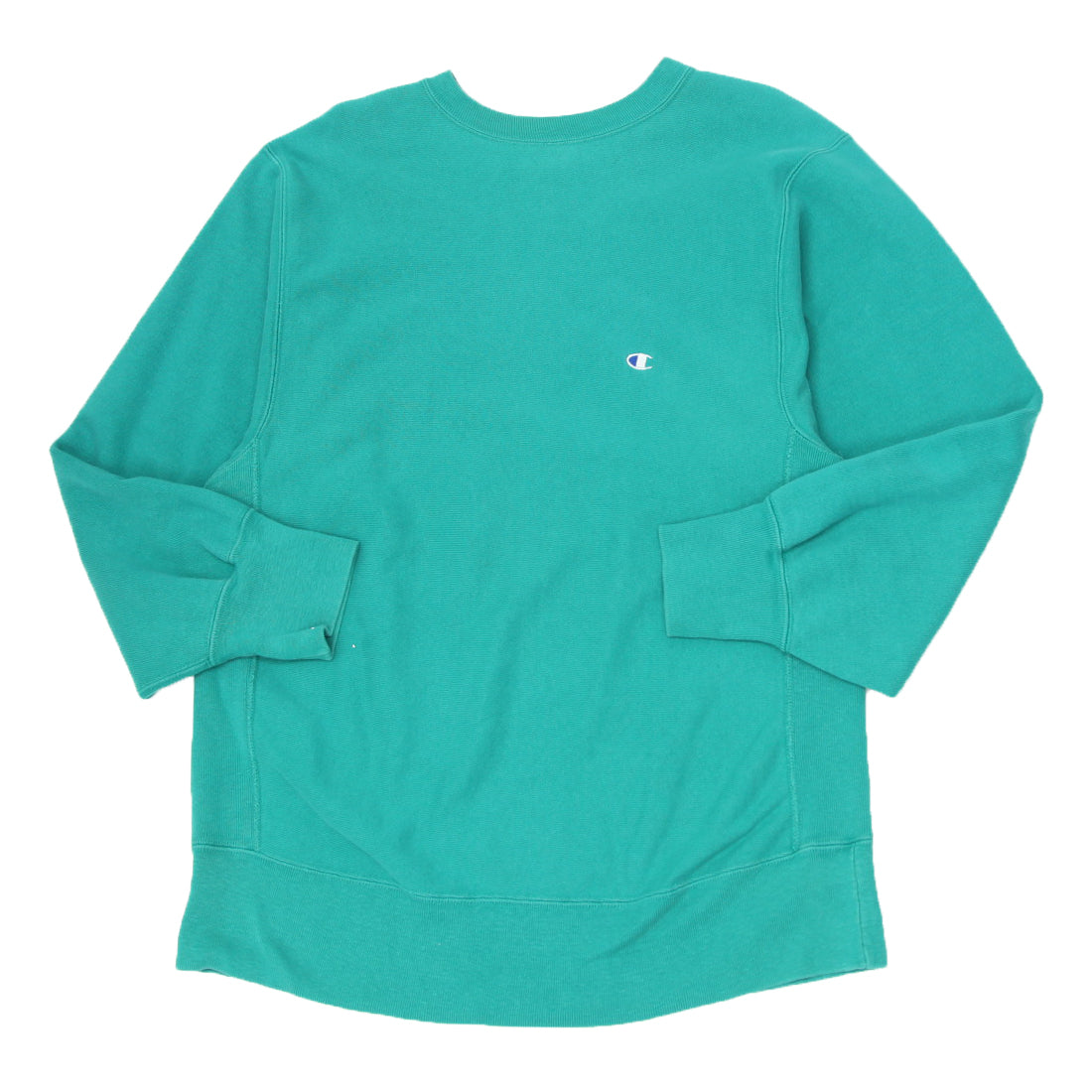 Green vintage champion sweatshirt sale