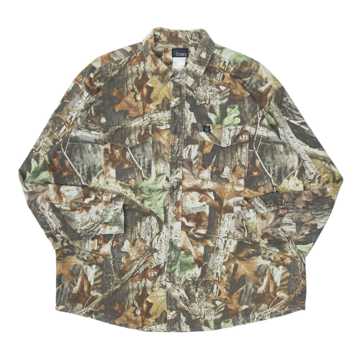 Mens Codet Forest Camo Hunting Shirt