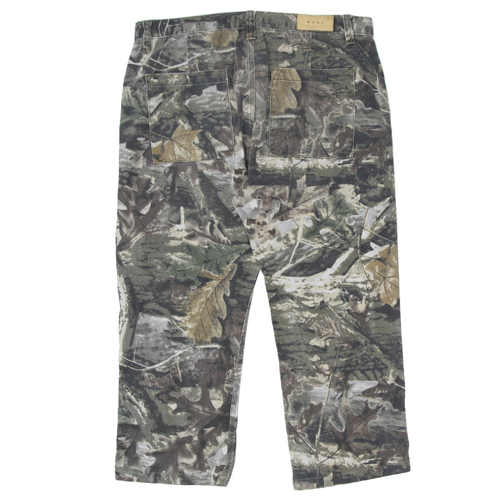 Mens MNML Forest Camo Button Fly Hunting Pants