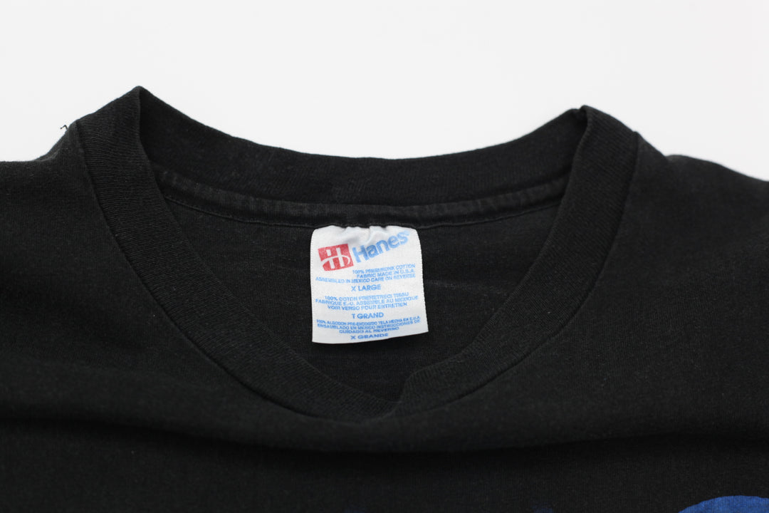 1995 Vintage Led Zeppelin Zoso T-Shirt Single Stitch Black Hanes XL