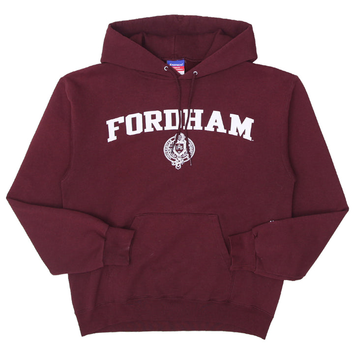 Mens Champion Fordham University Pullover Hoodie