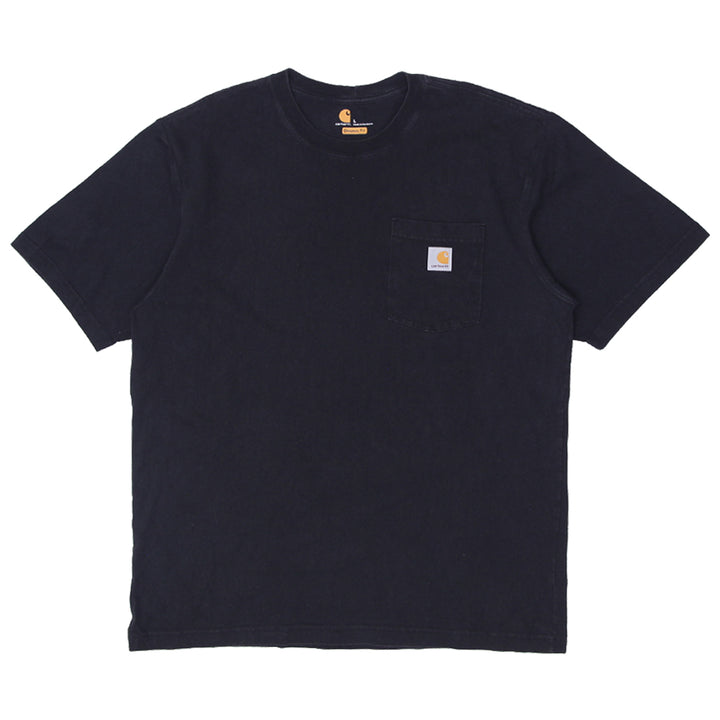 Mens Carhartt Original Fit Pocket T-Shirt Black