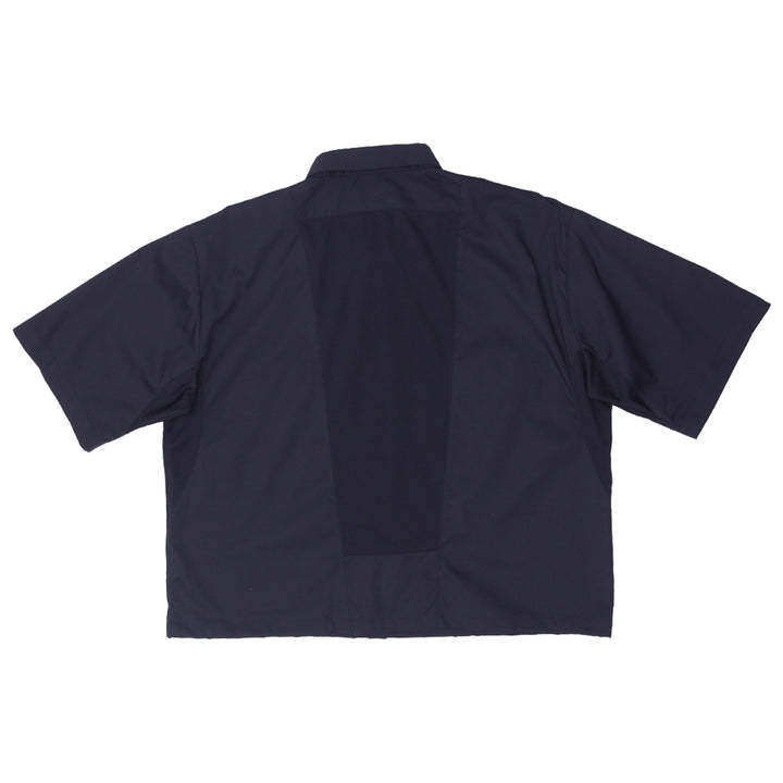 Mens Dickies Customized Crop Work Shirts Black