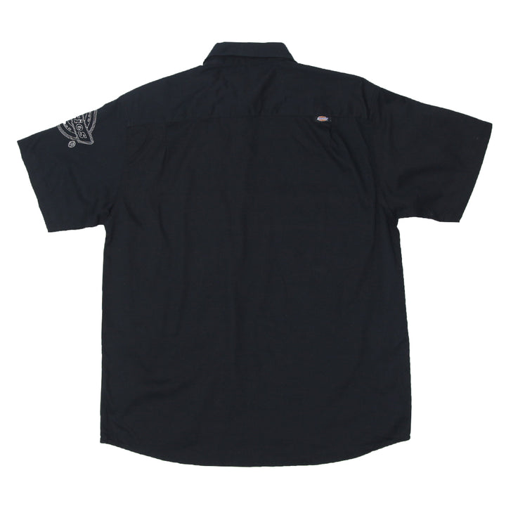 Mens Dickies Black Work Shirts