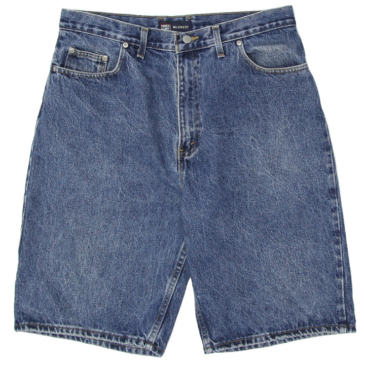 Mens Y2K Faded Glory Relaxed Fit Denim Jorts