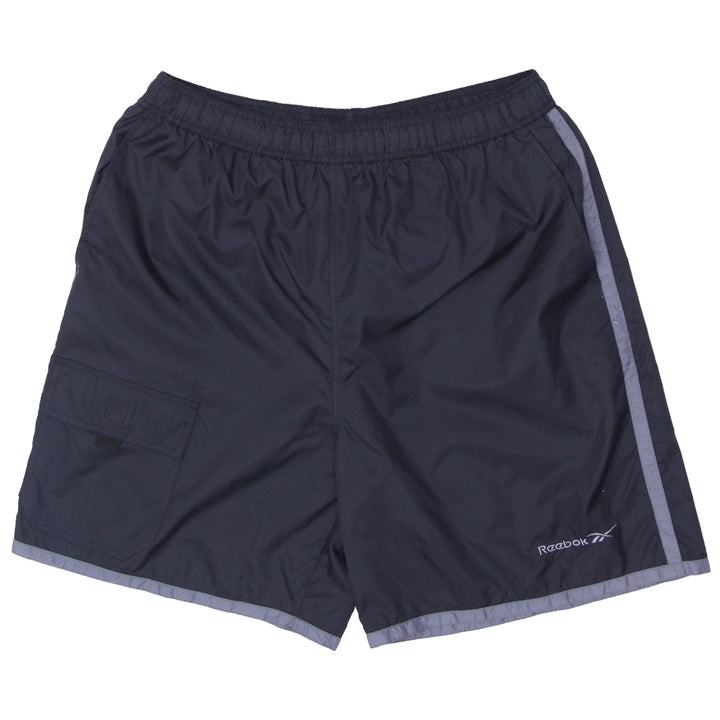 Mens Reebok Embroidered Nylon Shorts