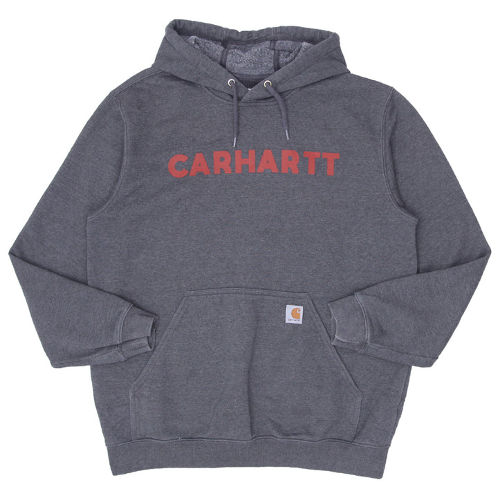 Mens Carhartt Loose Fit Pullover Hoodie Gray