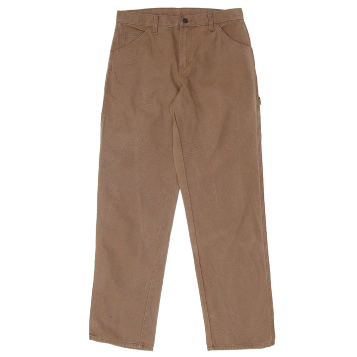 Mens Dickies Brown Carpenter Work Pants