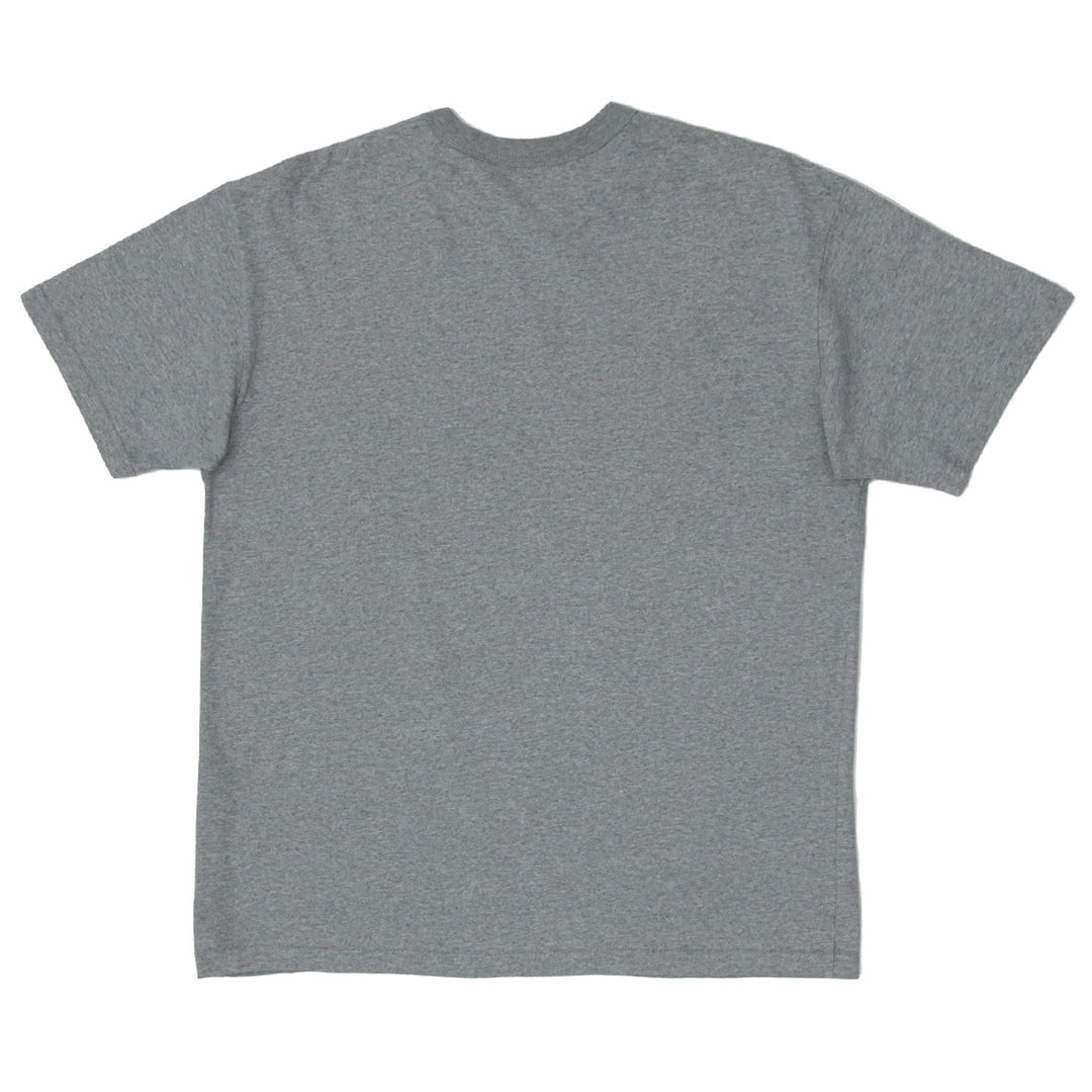 Mens Nike Embroidered Gray Crewneck T-Shirt