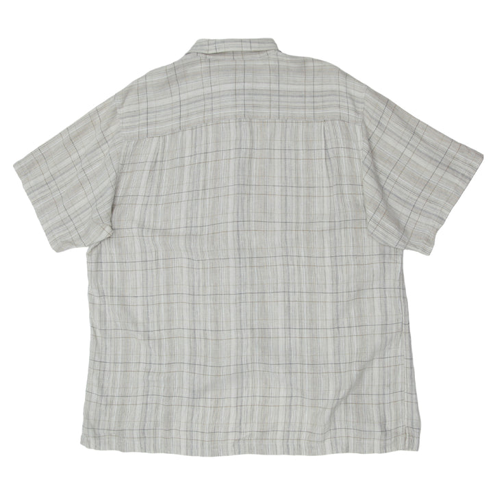 Mens Marc Edwards Washable Linen Short Sleeve Shirt