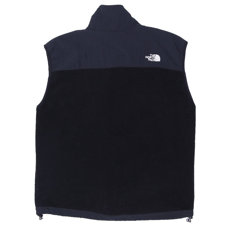 Mens The North Face Full Zip Fleece Denali Vest Black