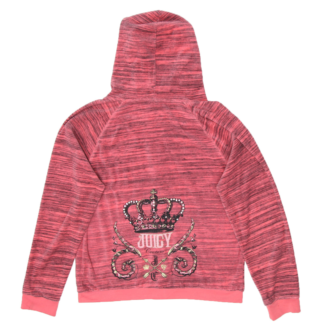 Y2K Juicy Couture Full Zip Velour Hoodie