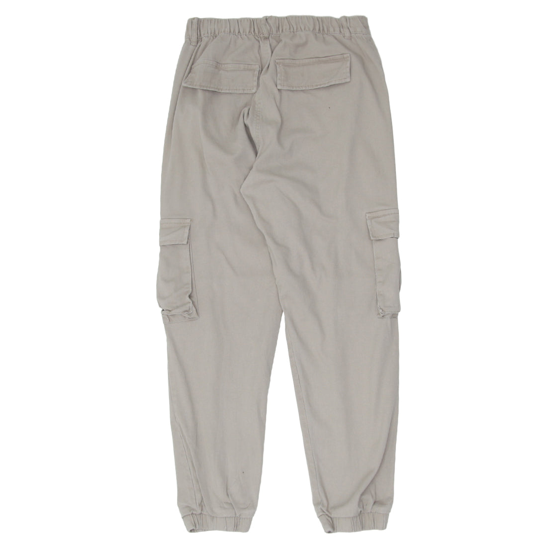 Ladies Ardene High Rise Cargo Jogger Pants