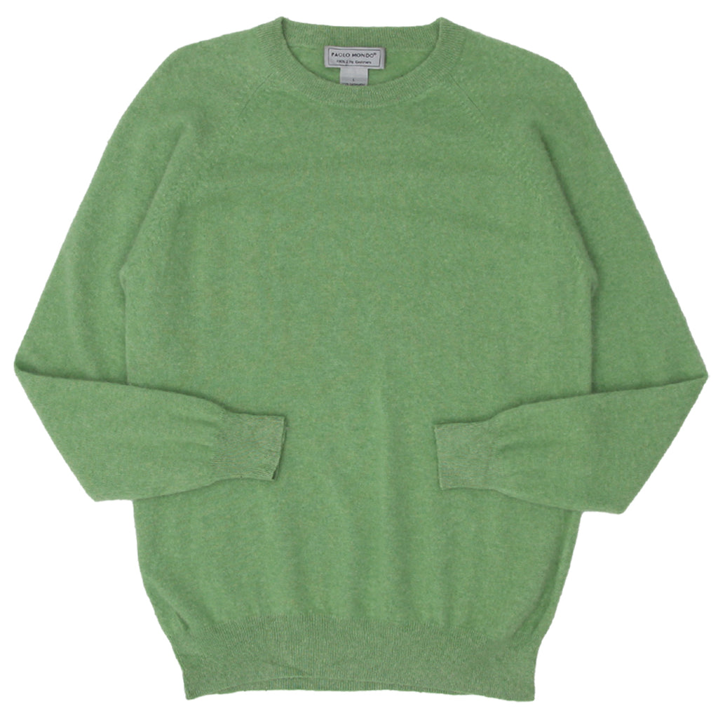 Paolo Mondo 100% 2 ply cashmere men's sweater size outlet L