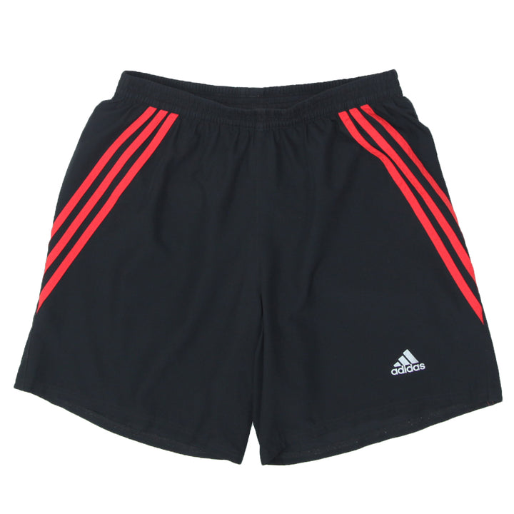 Mens Adidas Red Stripe Sports Shorts