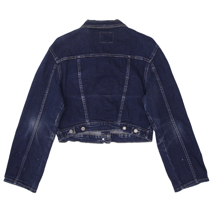 Y2K Nissi 2000 Denim Stretch Trucker Jacket