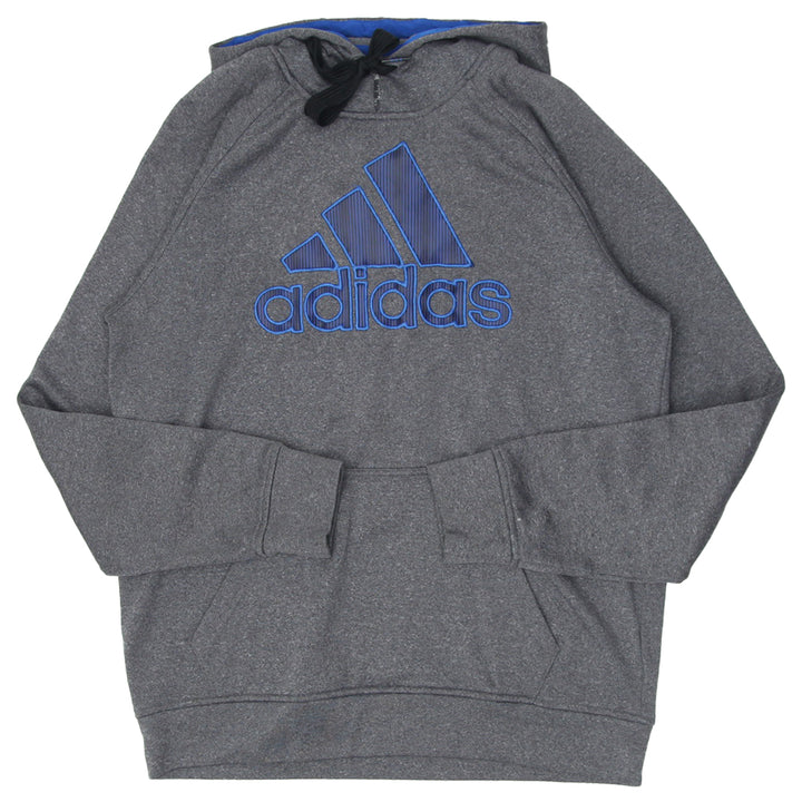 Mens Adidas Gray Pullover Hoodie