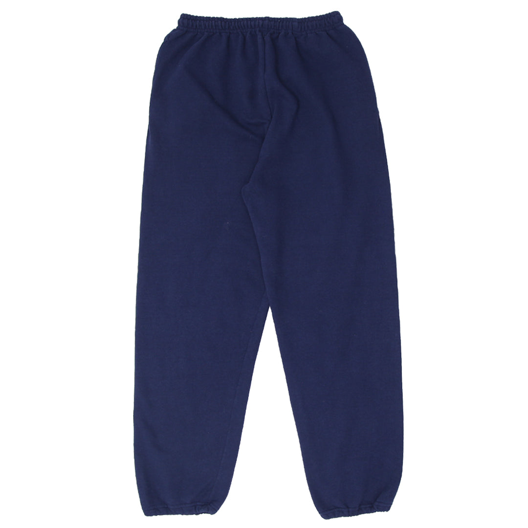 Mens Gildan Fleece Navy Sweatpants