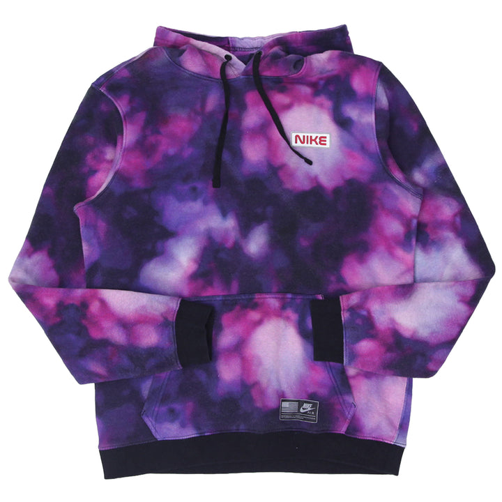 Mens Nike Spell Out Tie Dye Hoodie