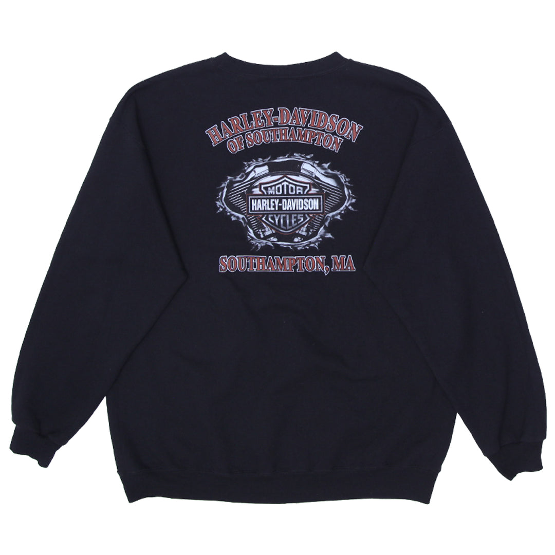 Mens Harley Davidson Of Southhampton Sweatshirt Black