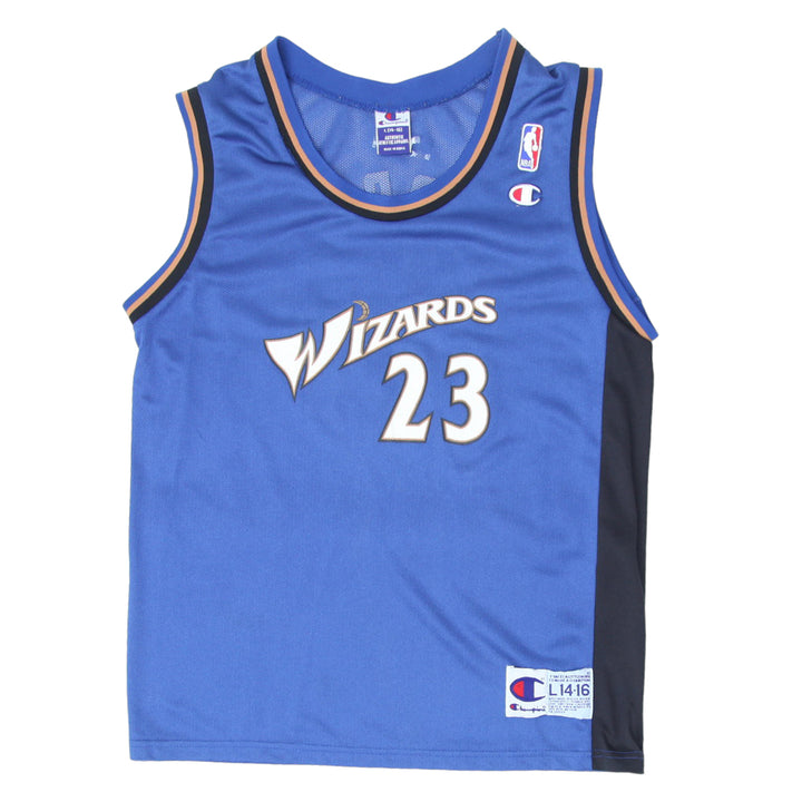 Vintage Champion NBA Washington Wizards Jordan 23 Basketball Jersey Youth