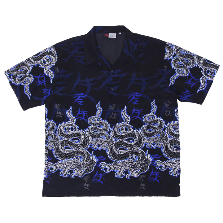 Mens Dragon Print AOP Shirt