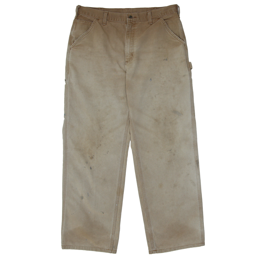 Mens Carhartt B11 BRN Original Dungaree Fit Fashion Rerun Vintage