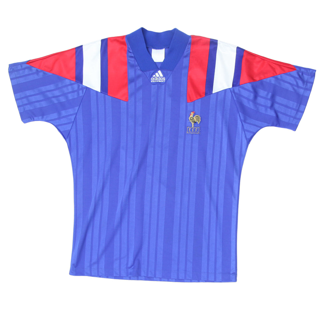 1992-1993 Vintage Adidas French Football Federation Jersey