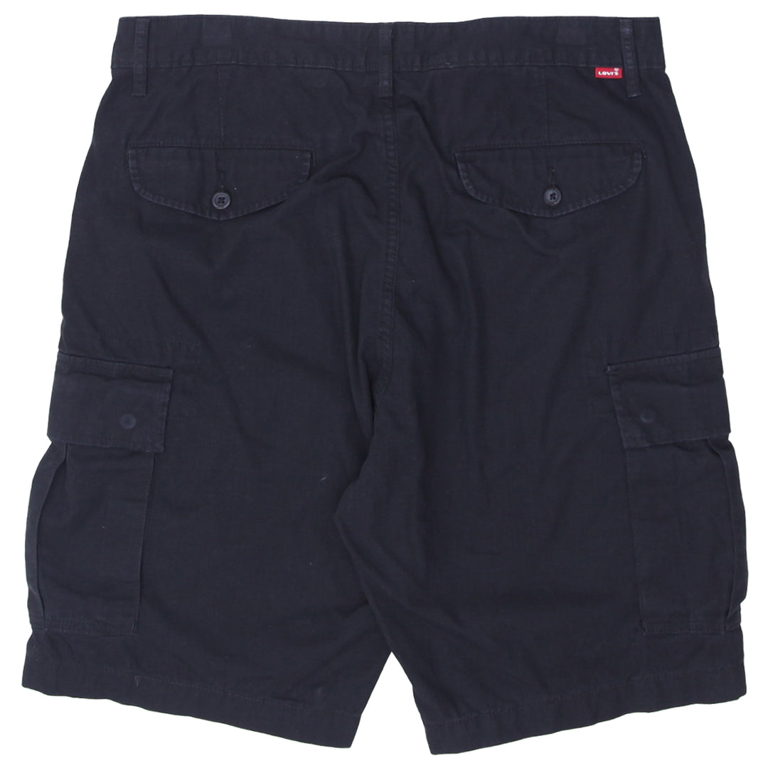 Mens Levi Strauss Ripstop Cargo Shorts Black