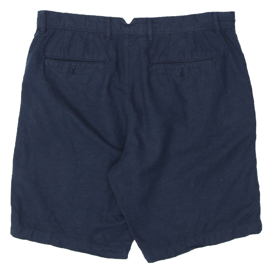 Mens GAP Navy Linen Shorts