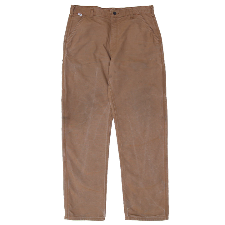 Mens Carhartt Dungaree Fit Flame Resistant Work Pants