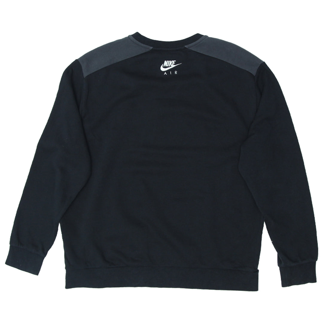 Mens Nike Air Black Crewneck Sweatshirt