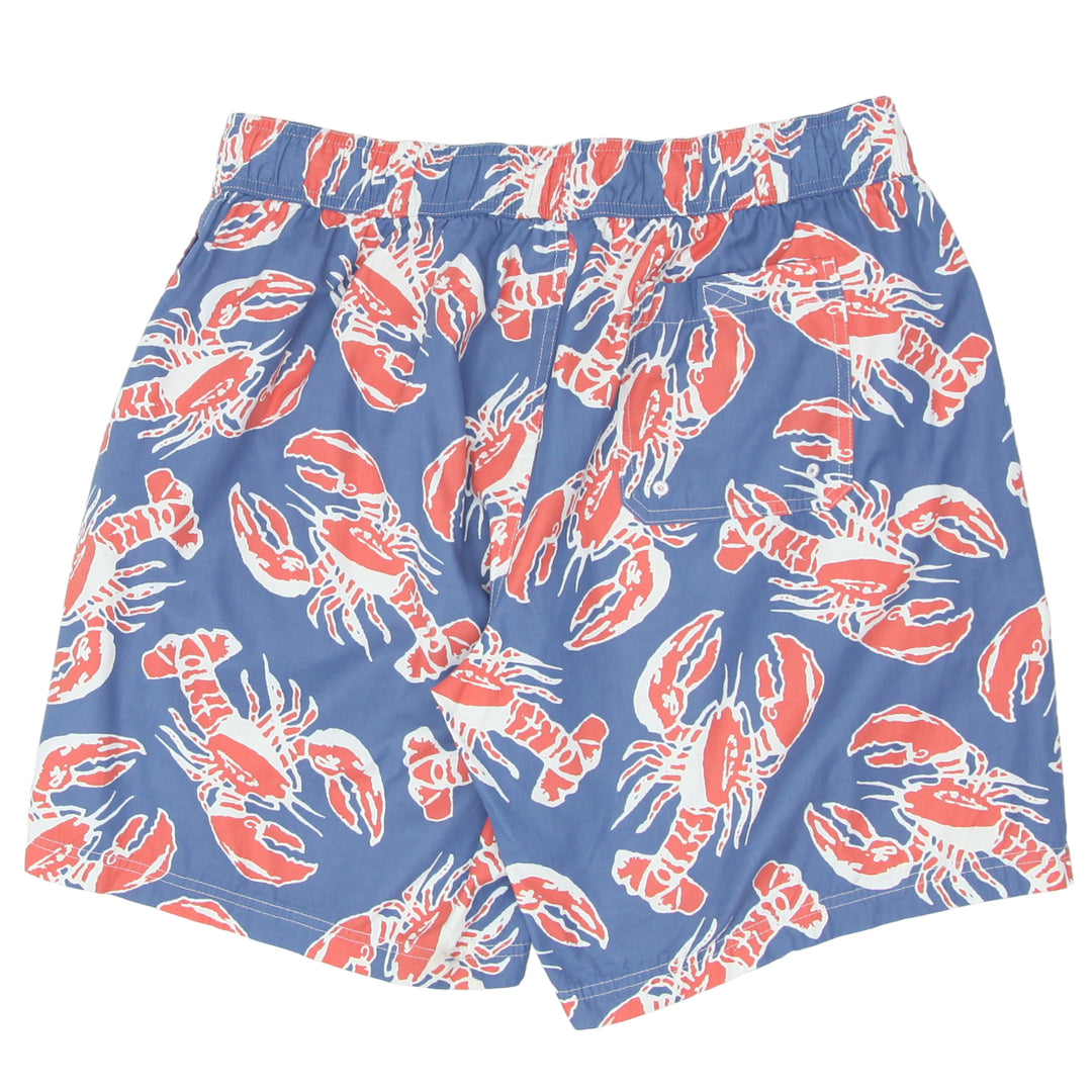 Mens L.L Bean Lobster Print Swim Shorts