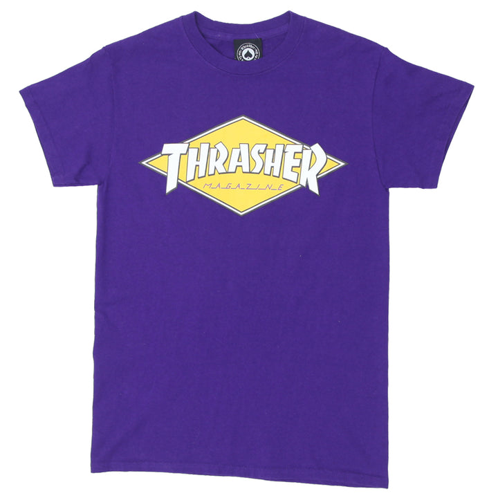 Mens Thrasher Magazine Purple T-Shirt