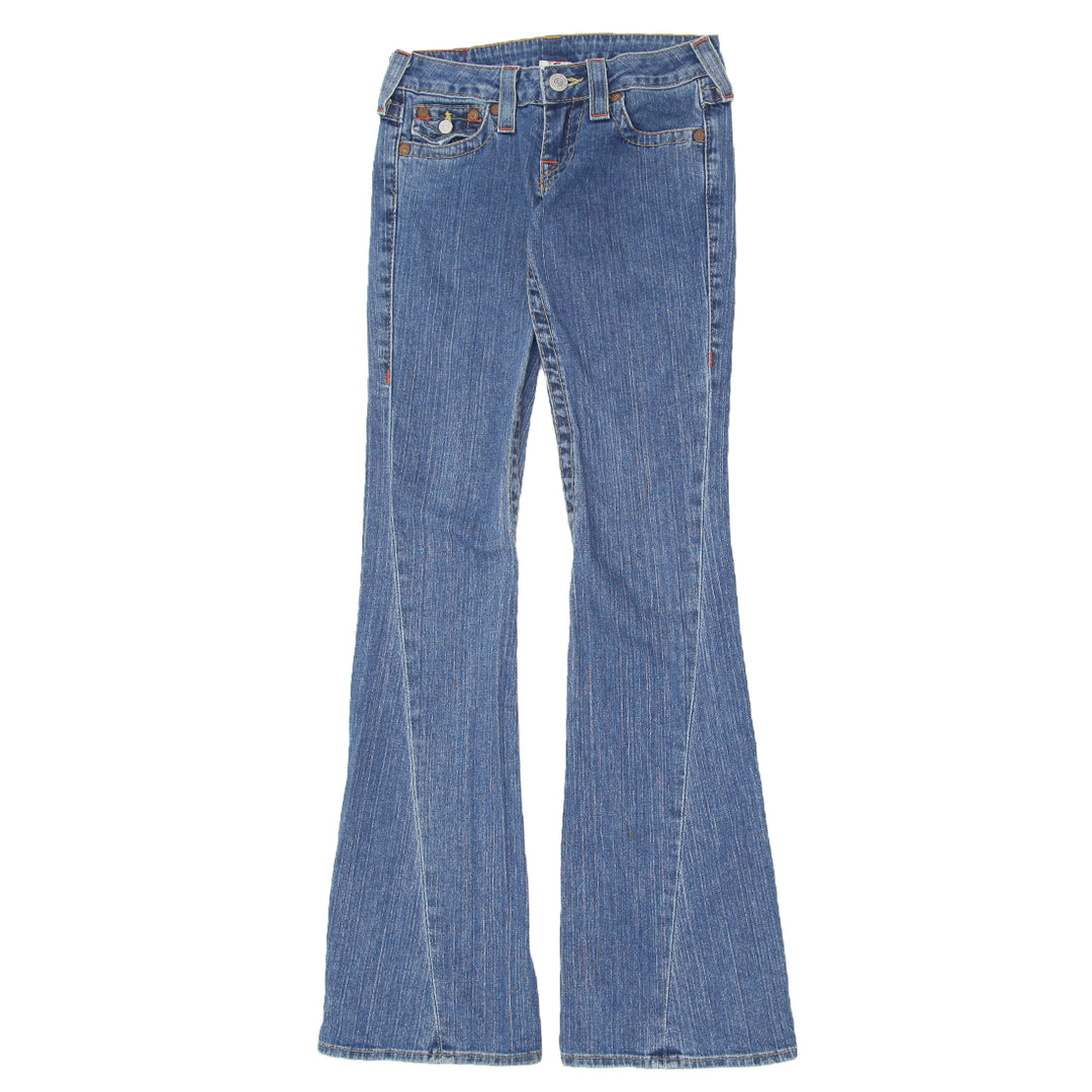 Y2K True Religion Low Rise Flare Jeans
