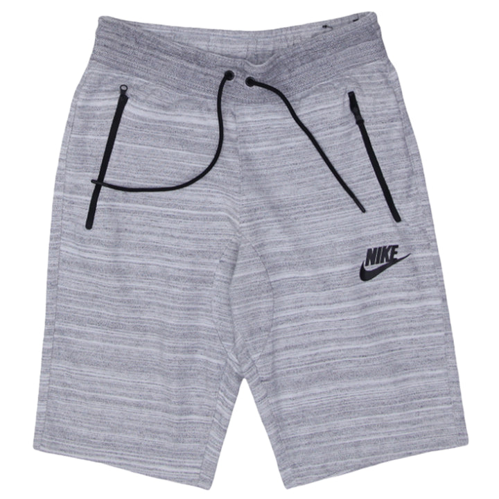 Mens Nike Knit Shorts Gray