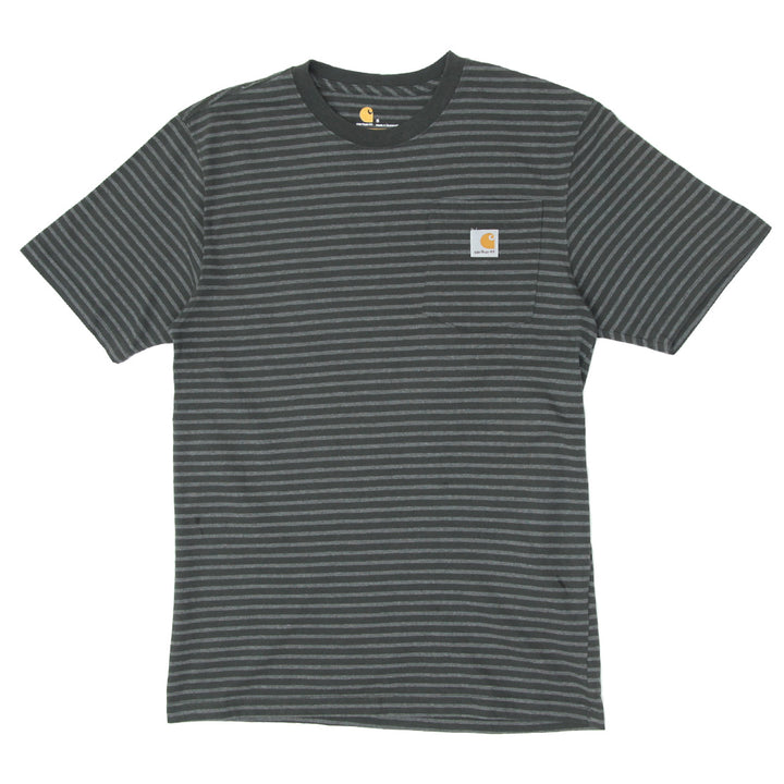 Mens Carhartt Original Fit Stripe Pocket T-Shirt