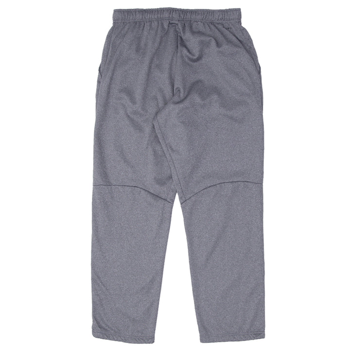 Mens Nike Swoosh Embroidered Fleece Gray Track Pants