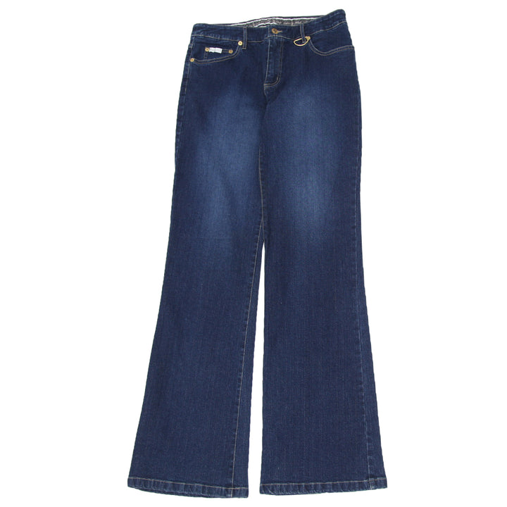 Y2K Baby Phat Embroidered Stretch Flare Jeans