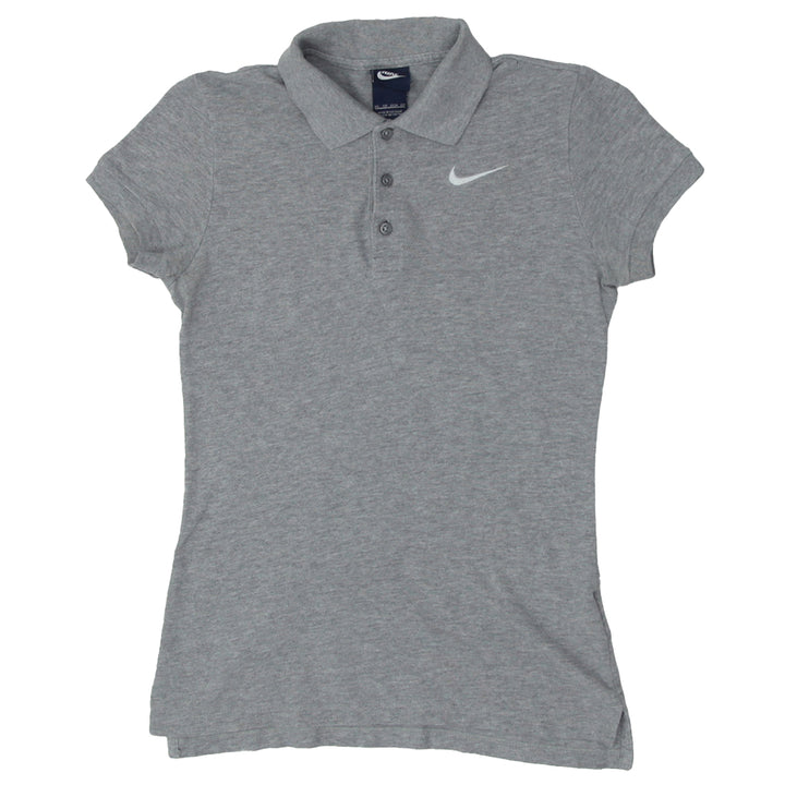 Ladies Embroidered Nike Logo Polo T-Shirt