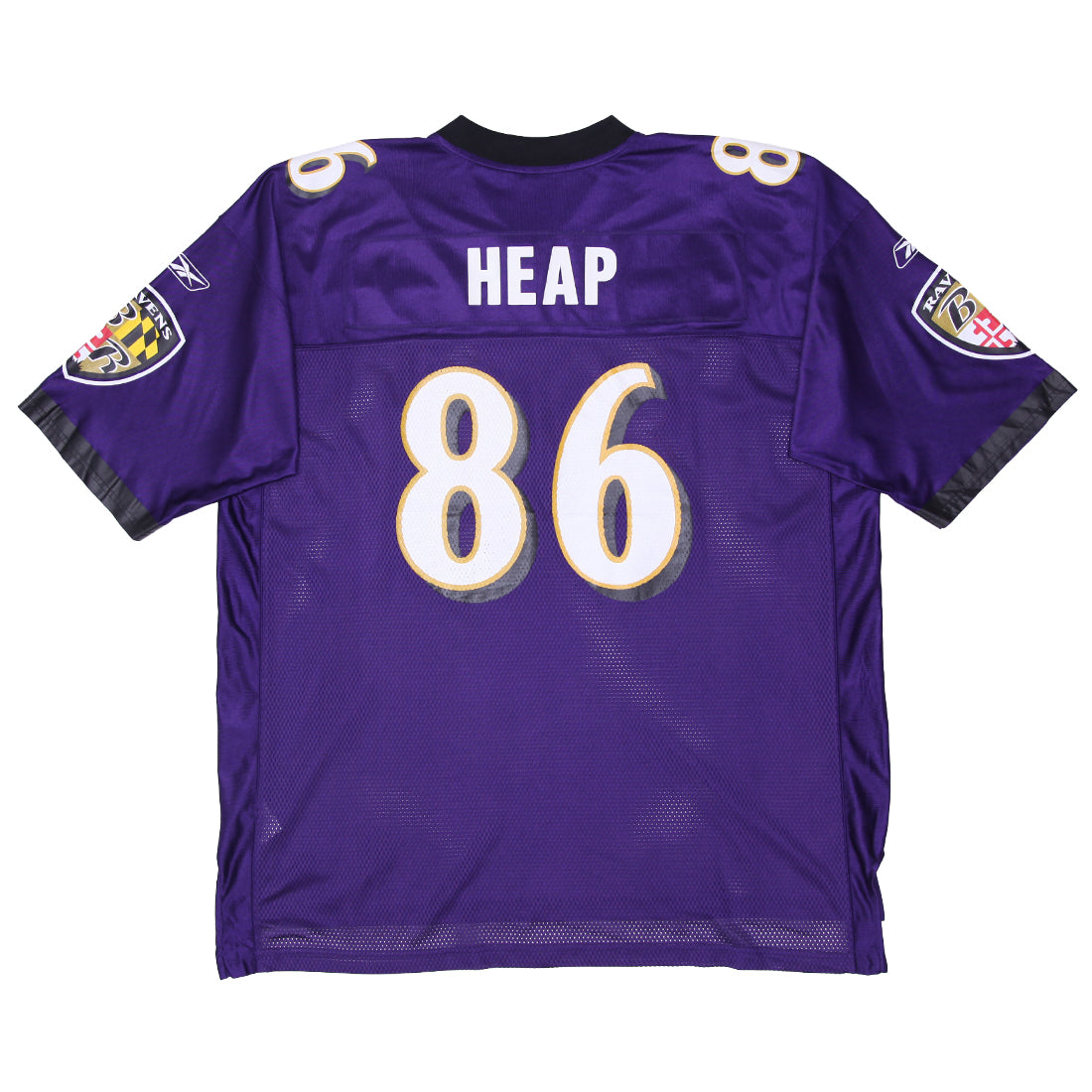 Mens Reebok NFL Baltimore Ravens Heap 6 Football Jersey Fashion Rerun Vintage