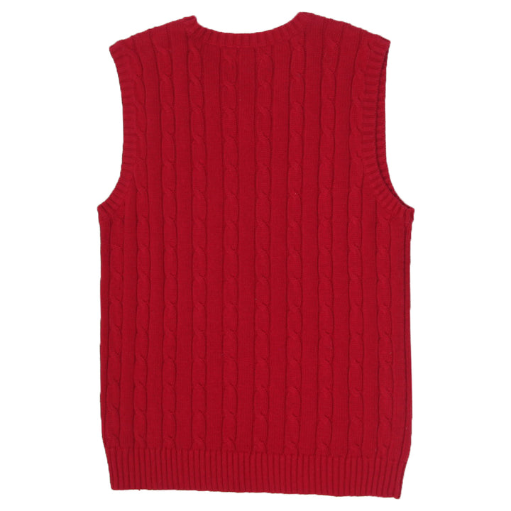 Youth Boys Chaps Cable Knit Sweater Vest