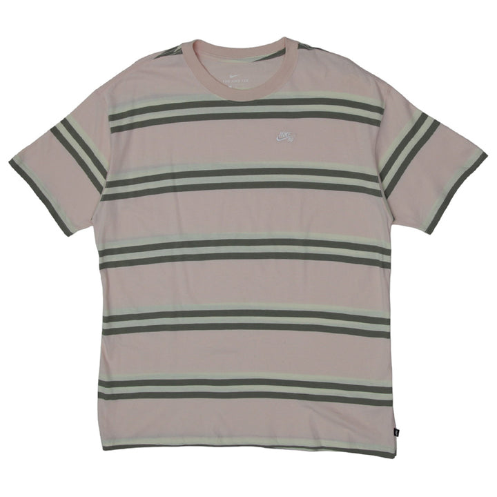 Mens Nike Embroidered Stripe T-Shirt