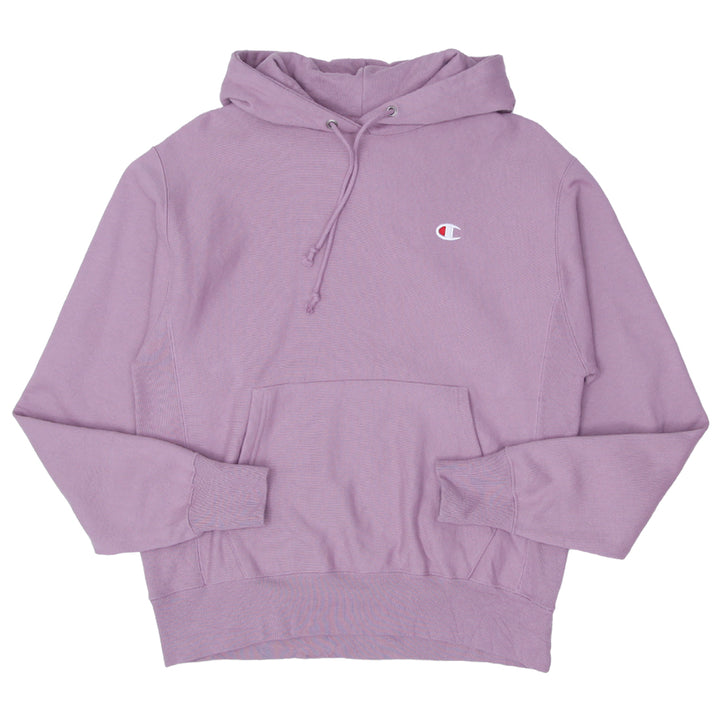 Mens Champion Reverse Weave Pullover Hoodie Purple