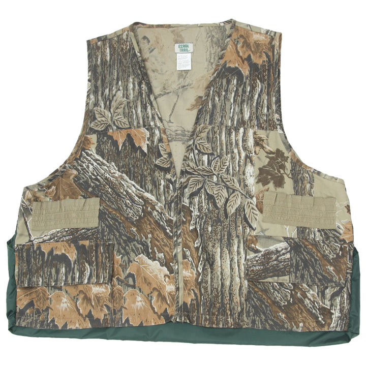 Mens Ozark Trail Realtree Forest Camo Vest