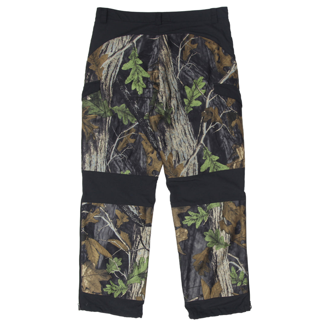 Mens Kamotek Outdoor Insulated Forest Camo Cargo Pants