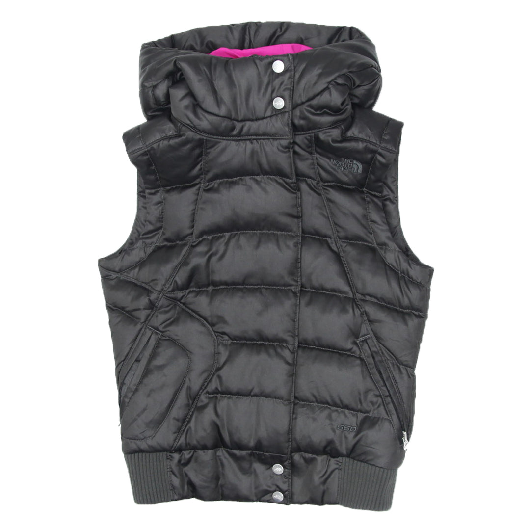 Ladies The North Face 550 Hooded Puffer Vest